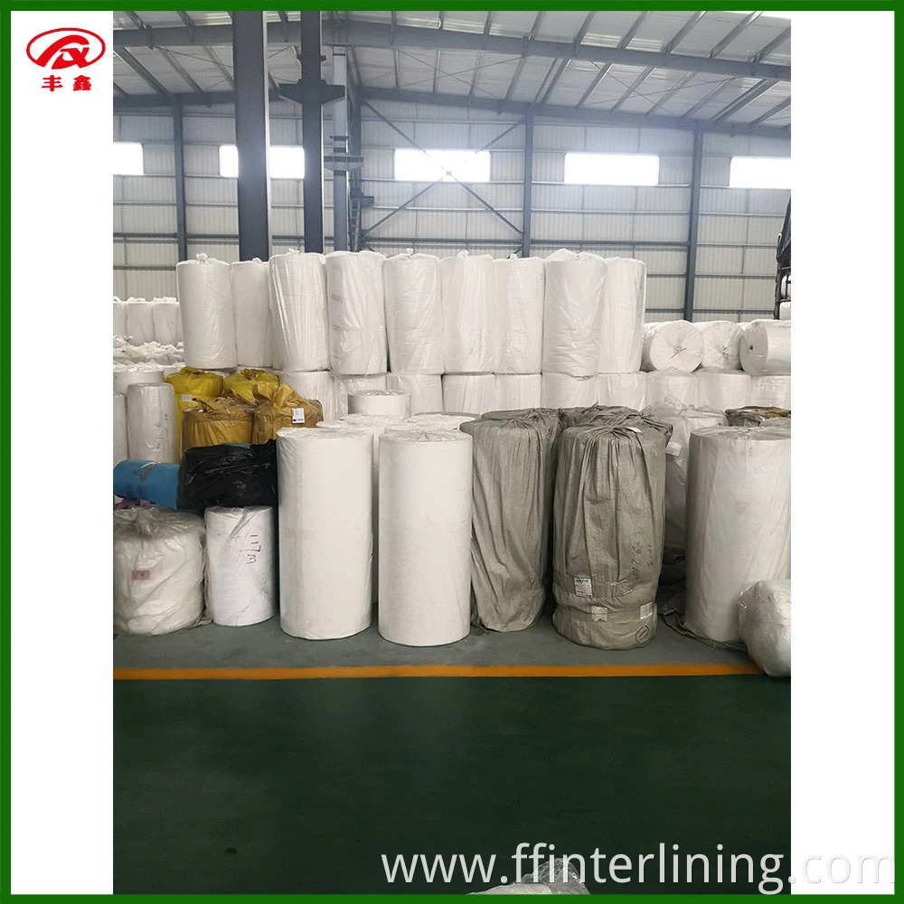 Non Fusible Nonwoven Fabric Interlining Used for Garment 1075h 1080h 1090h 1100h 40-100GSM